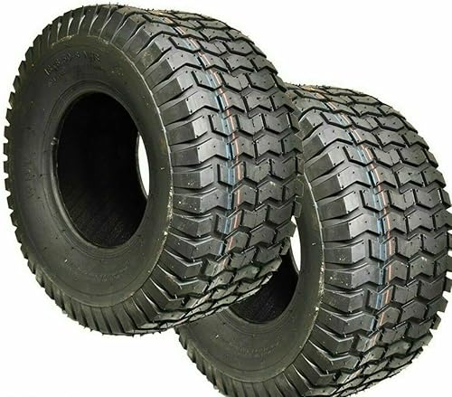 Miniatura 8 de Dos neumáticos de tractor de césped 20x10.00-8 4pr neumáticos para cortacésped 20x10-8 sin cámara Nhs césped y jardín Neumáticos residenciales