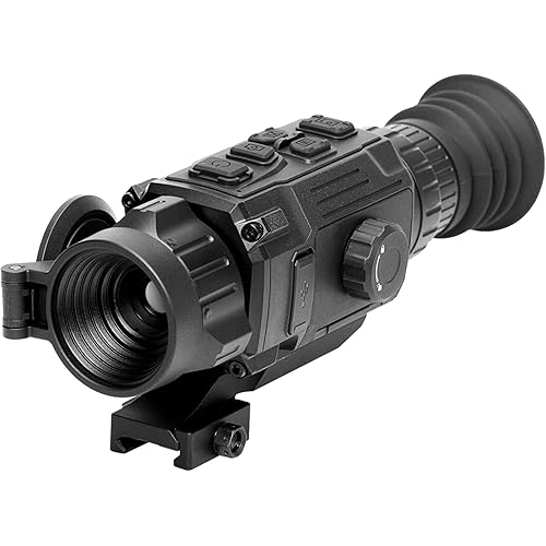 AGM Global Vision Rattler V2 Thermal Imaging Rifle Scope for Hunting. High Resolution Thermal Scope with High Sensitivity Thermal Optics IR Vision riflescope. Waterproof & Durable Design