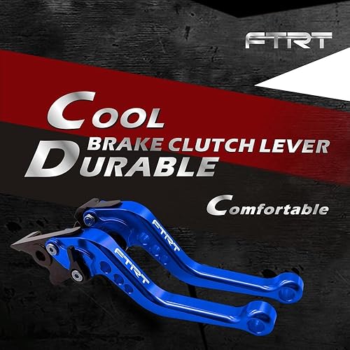 Miniatura 3 de FTRT Palancas cortas Embrague de freno compatible con SV650 SV65S SV650SA 99-10DL650 V-Strom 2004-2010GSX600F Katana 600 GSX750F Katana 750