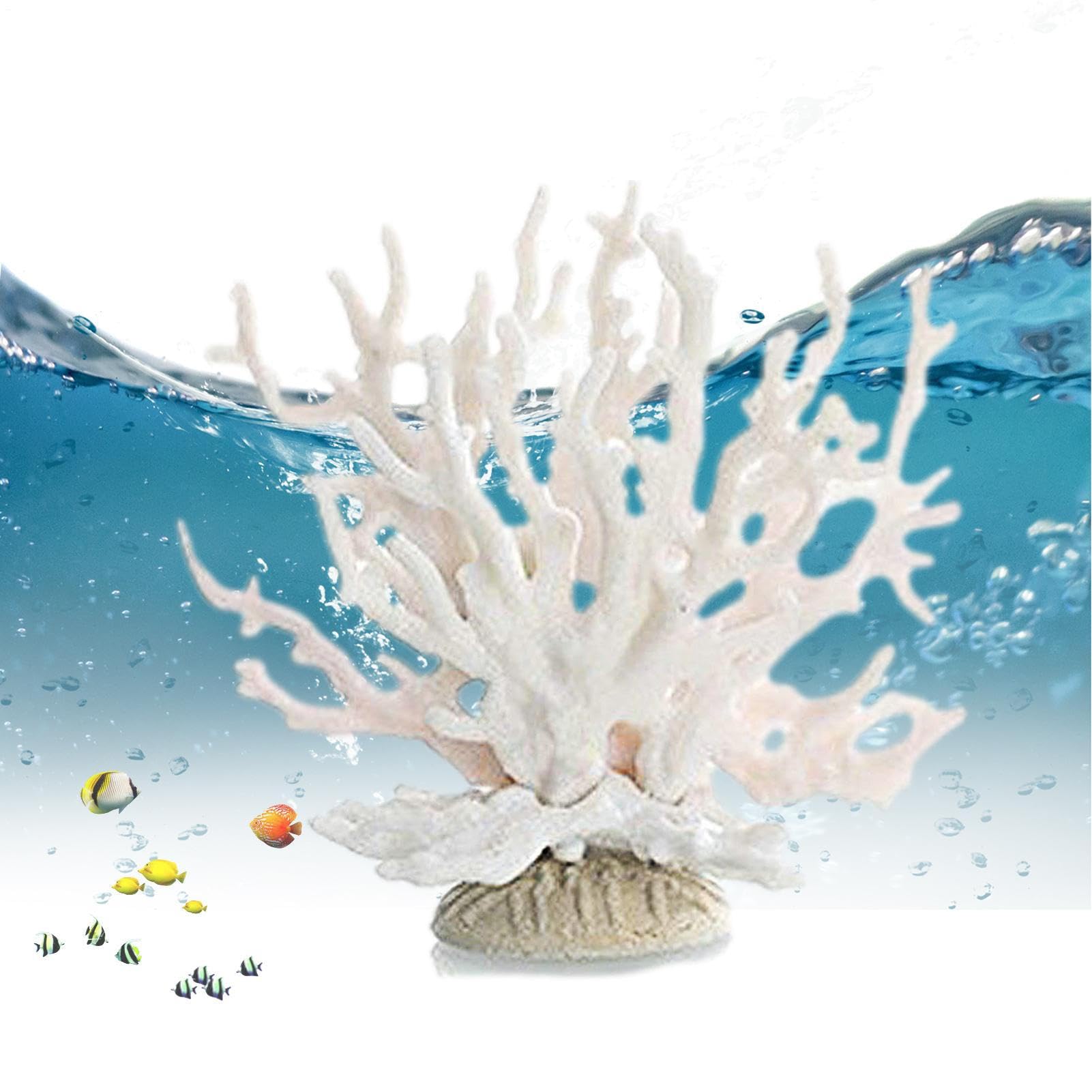 Corail d'aquarium - Paysage Simulation,Décor d'aquarium d'accessoires réservoir Poissons Couleur Multiple pour des terrariums d'aquariums Marins d'eau Douce