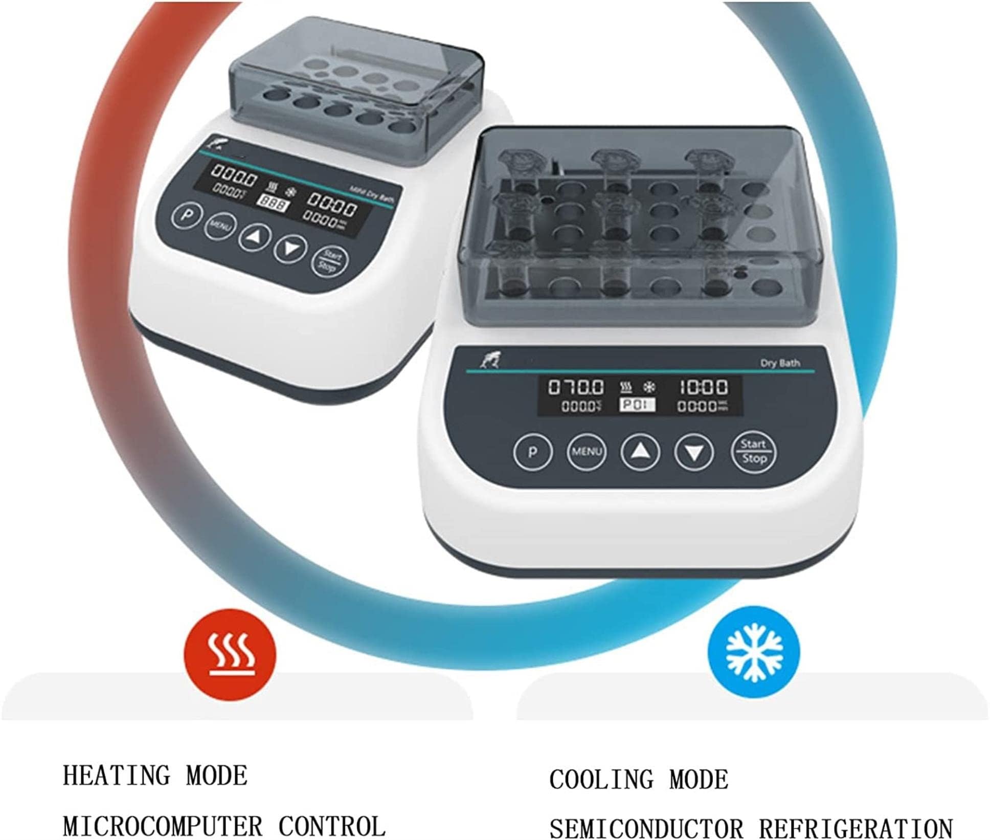Mini Lab Dry Bath Incubator Heater, Digital Programmable