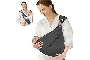 Adjustable Ergonomic One Shoulder Baby Carrier for Enhanced Parenting Experience