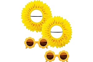 2 Sets Adorable Sunflower Costumes for Halloween