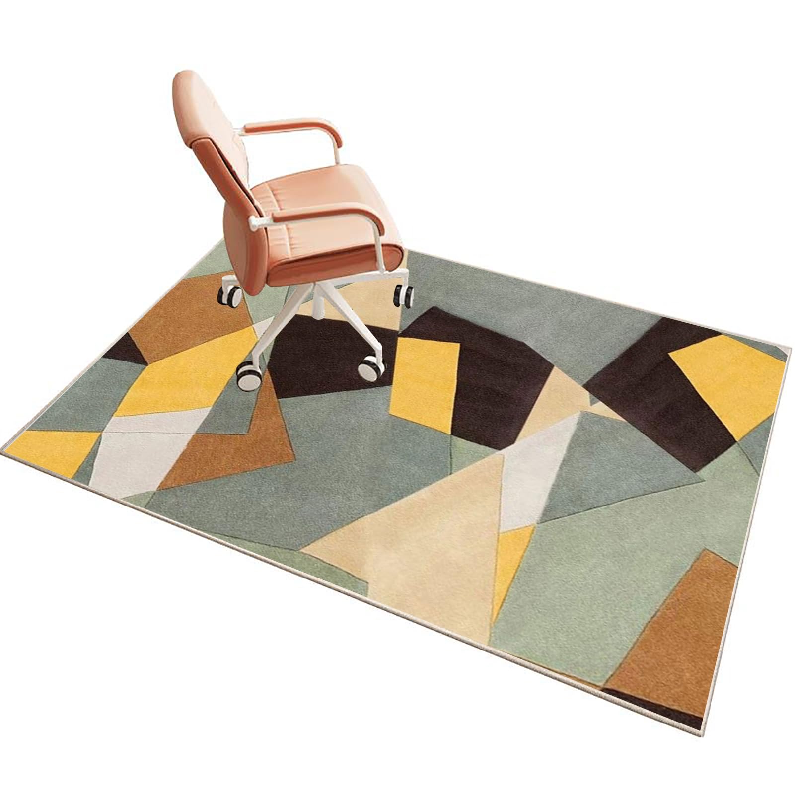 Office Chair Mat for Carpet - Heavy Duty Gaming Chair Mat, 150 x 190 cm, Protects Carpeted & Hardwood Floors