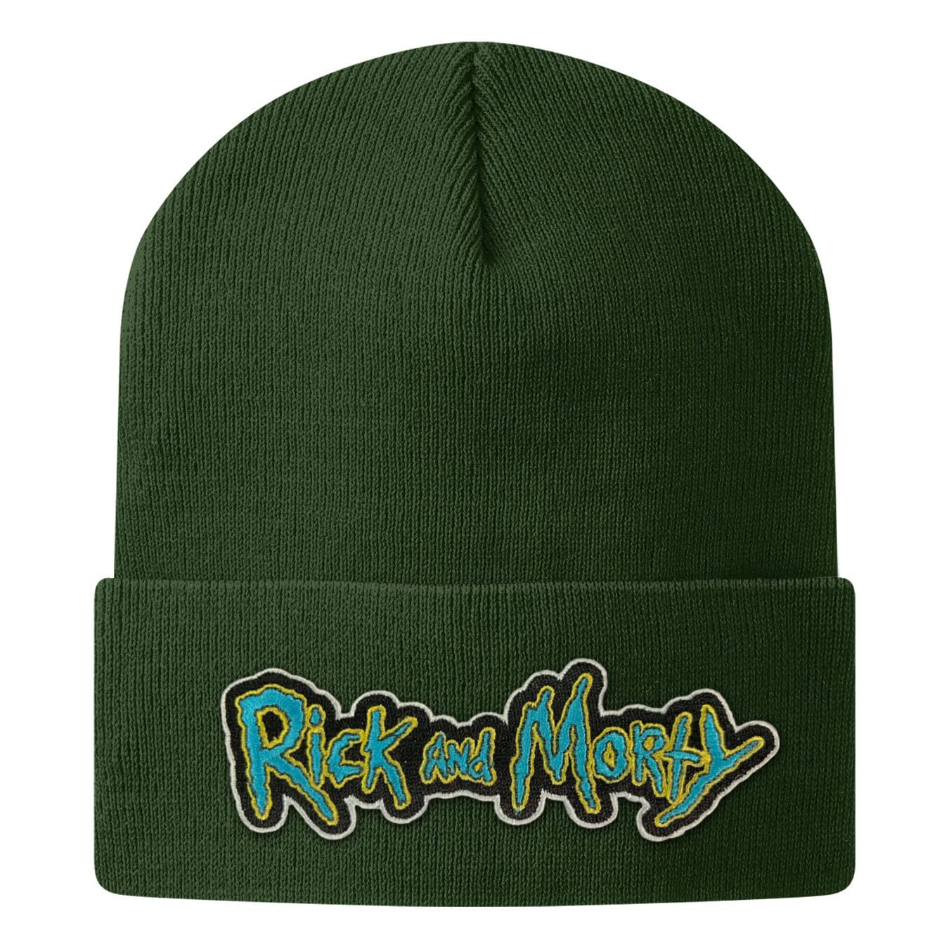 RICK AND MORTY Officially Licensed Beanie Beanie (Olive), One Size