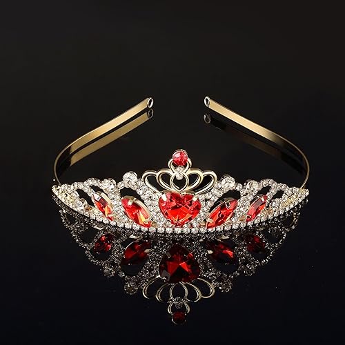 Miniatura 4 de Evie - Peluca de descendientes de 3 disfraces para niñas, pelucas de cosplay para niñas, peluca de cosplay con corona para disfraces de Halloween y