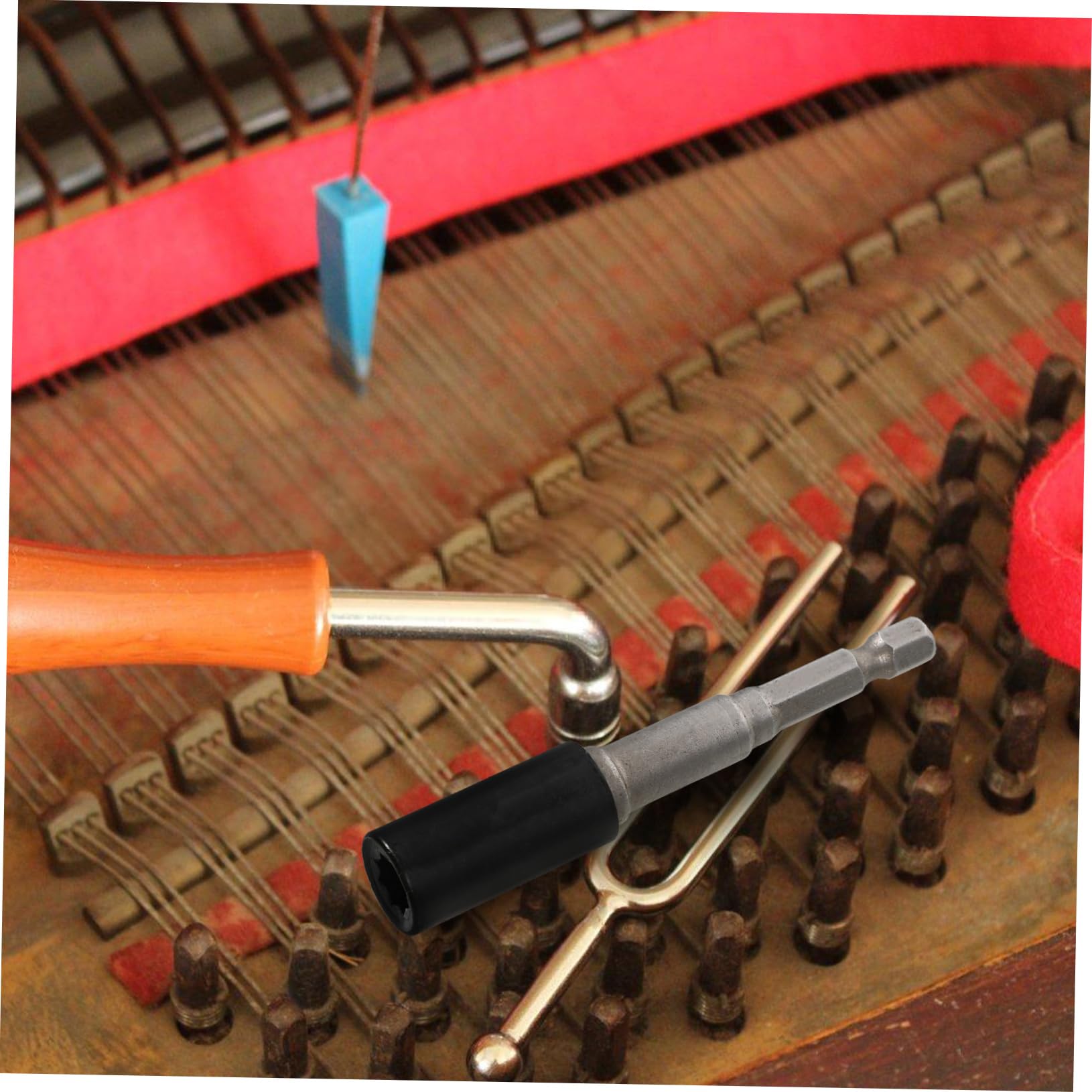UPKOCH 3 ensembles Outil Piano Professionnel avec Clé à Angles Multiples et Douille pour de Kit de et Pratique