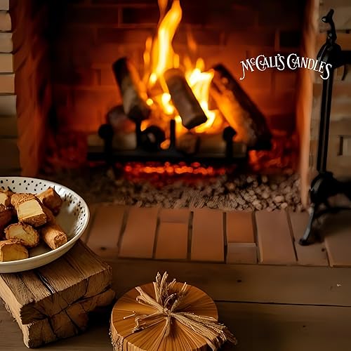Vista 127 de McCall's Candles Manzanas y calabazas Vela perfumada de 18 onzas Colección Indulgence Doble mecha Tarro ranurado Vertido en Estados