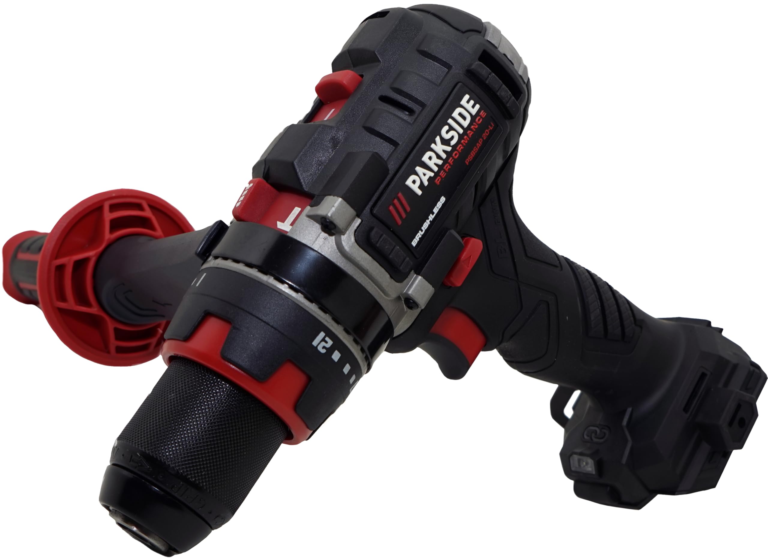 Oferta HEADNMORE dla wiertarko-wkrętarki udarowej PARKSIDE PERFORMANCE® PSBSAP 20-Li – 20 V, 64 Nm, bezszczotkowa, 2 biegi, w walizce bez akumulatora + ołówek i otwieracz HEADNMORE