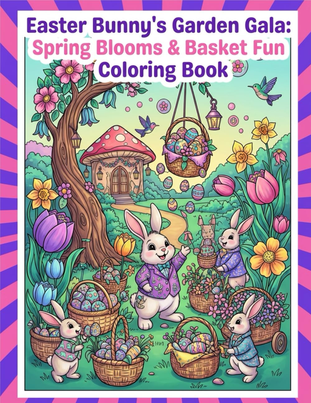 Easter Bunny's Garden Gala: Spring Blooms & Basket Fun