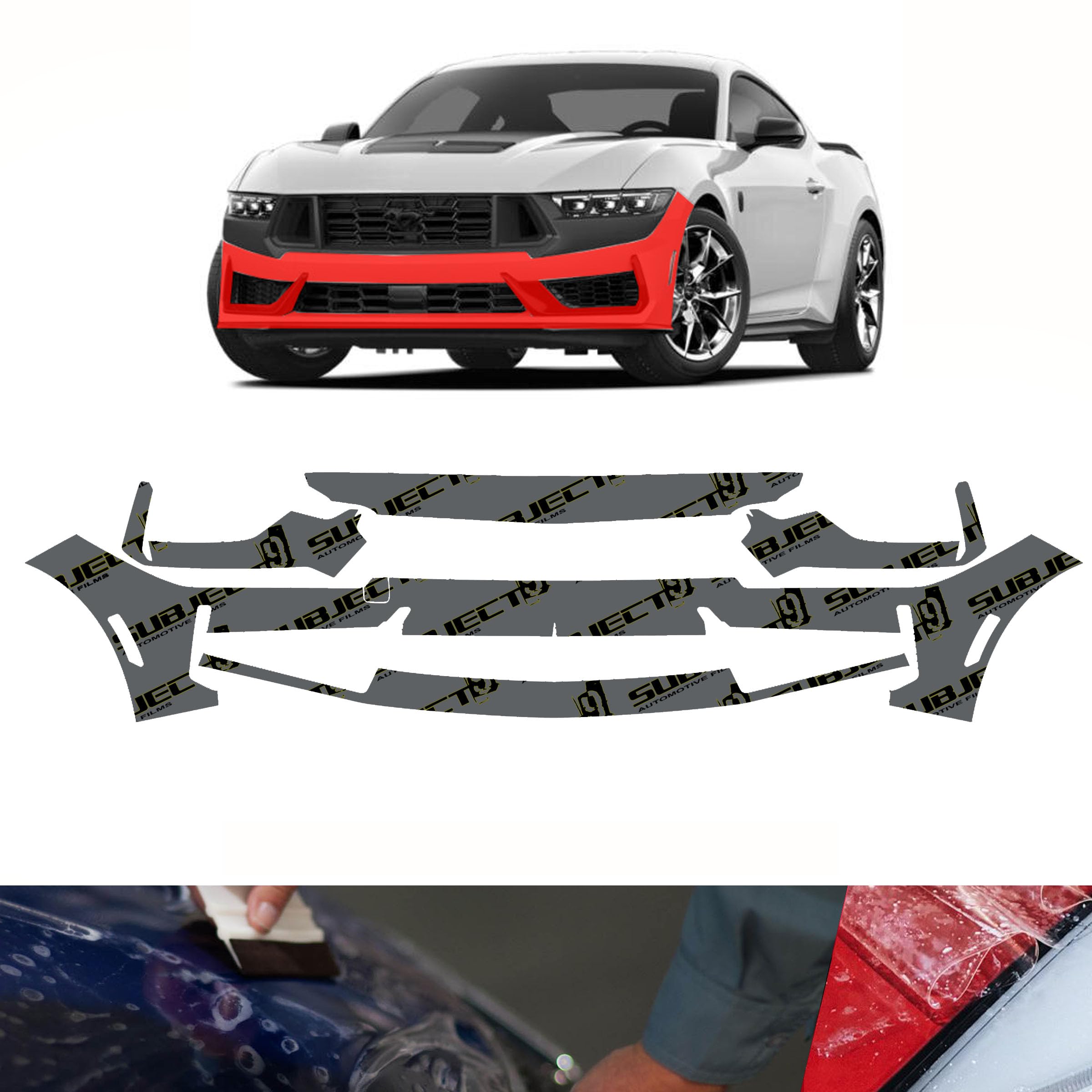 【SPERONE】24FW★ Overfit Shearling Fade Mustang Amazon.com: Pre-Cut PPF Front Bumper Paint Protection Film