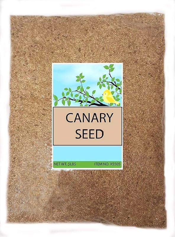Alpiste para Aves Sweet Harvest, Semente com Tripla Limpeza, Pacote 2,24 kg