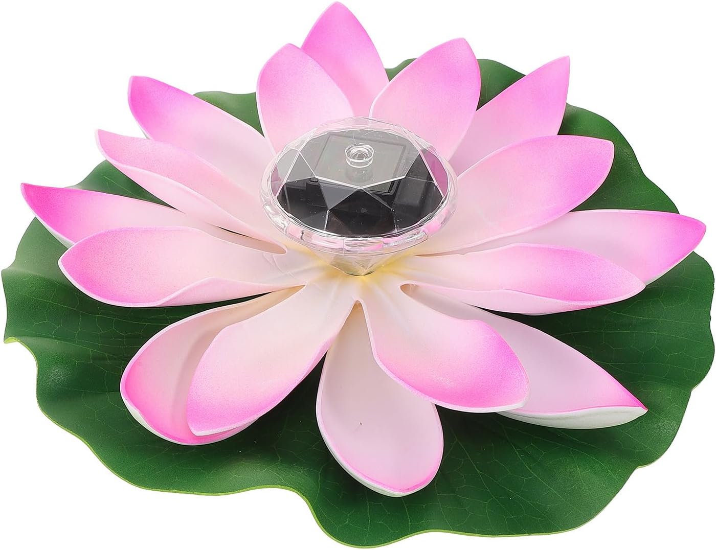 Uonlytech Lotus Outdoor Lights Solar Powered Pool Decoration Colorful Lights Fun Pool Accessories for Pond Decor