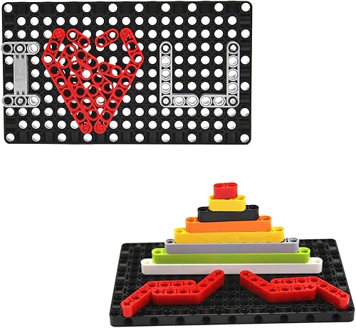 Miniatura 3 de TTLYHEK MOC Parts - Juego de vigas y conectores de panel de ladrillos, vigas de marco para piezas técnicas de automóvil, juguetes de bloques de