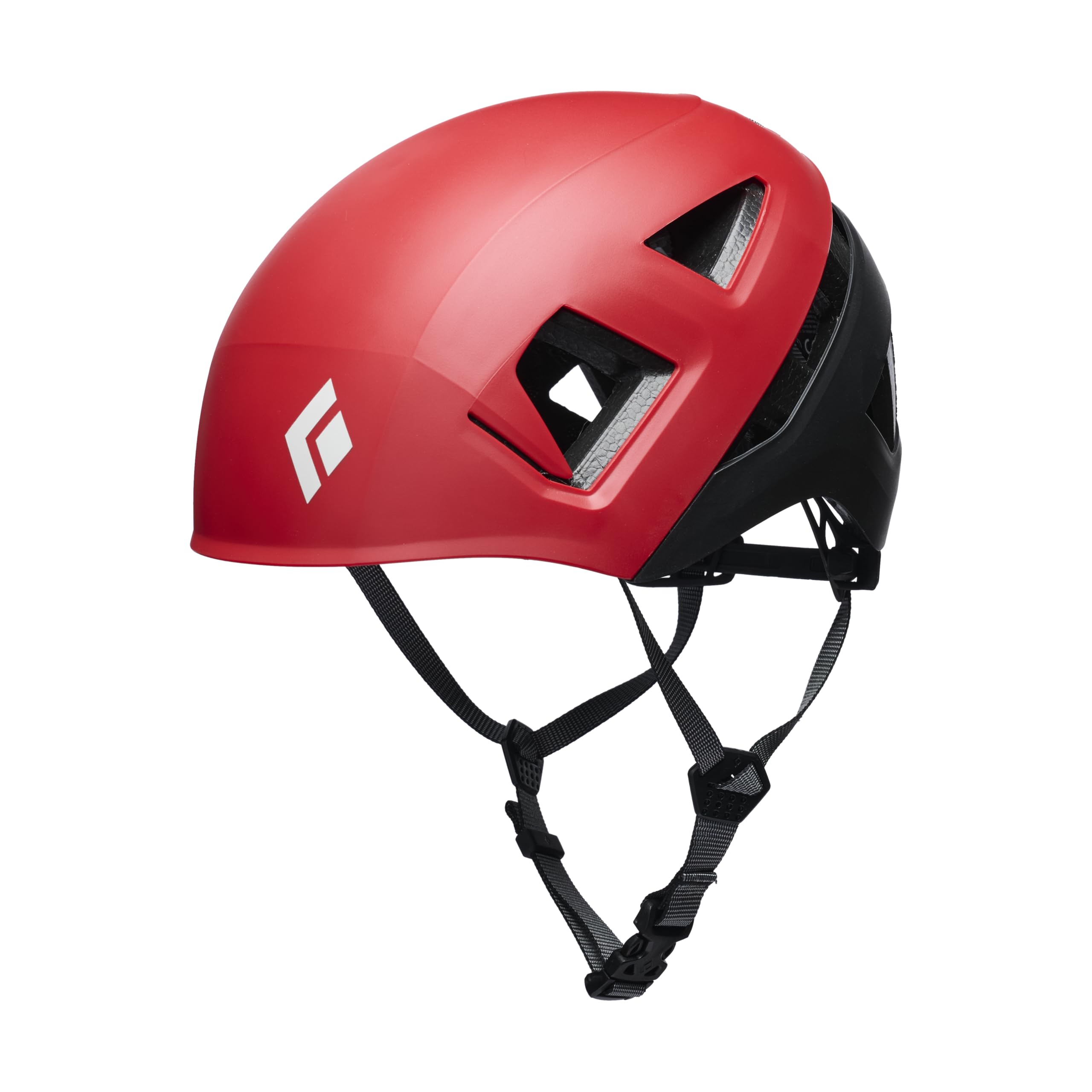 Black Diamond Unisex – kask do wspinaczki Capitan E dla dorosłych, kolor czerwony (Hyper Red)