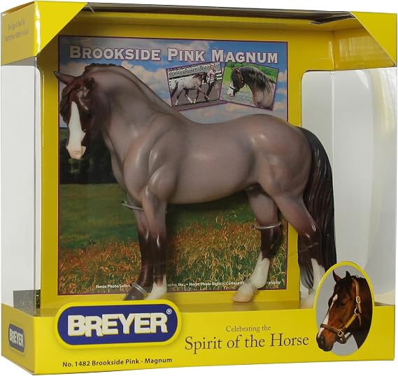 Breyer التقليدي Brookside Pink Magnum - Welsh Pony ، 6 & quot;
