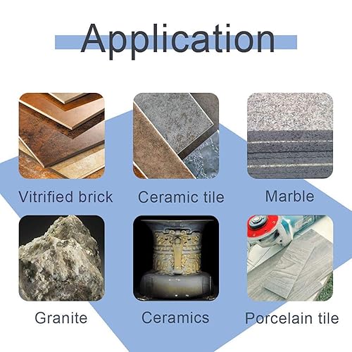 Miniatura 5 de Hoja de sierra de porcelana súper fina de 4 pulgadas, rueda de disco de corte para cortar azulejos de porcelana, granito, mármol, cerámica, funciona