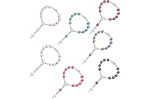 SZQCZB Elegant Purple Catholic Altar Rosary