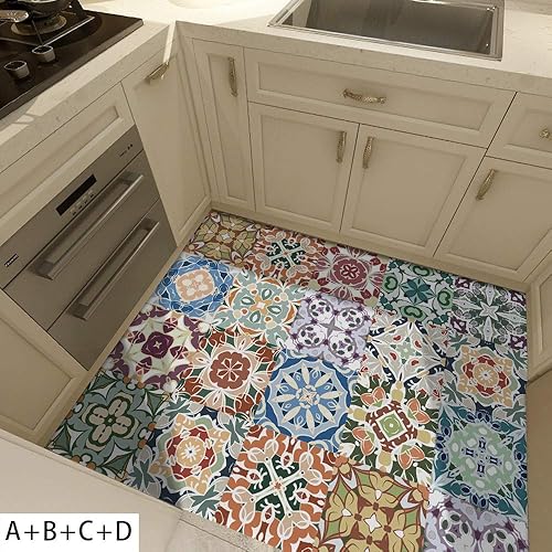 Miniatura 7 de Adhesivo para azulejos de despegar y pegar, pegar en azulejos para cocina, pared, azulejos, papel tapiz de baño, vinilo autoadhesivo, papel tapiz
