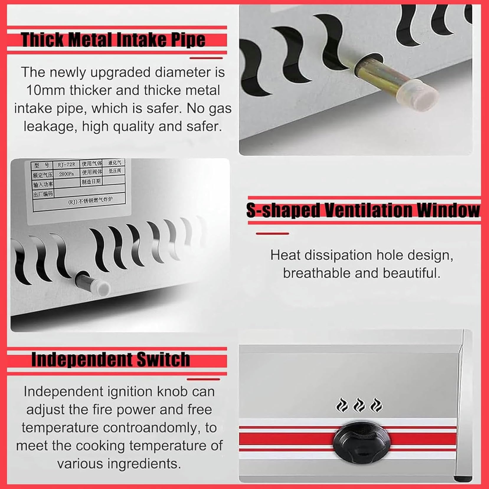 Freidora Comercial de 20 l, freidora eléctrica de Doble Tanque, freidora de Acero Inoxidable con Tapa y cestas, Olla freidora eléctrica para Uso doméstico y Comercial~/