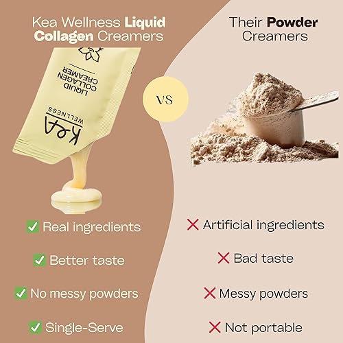 Miniatura 6 de Crema de café con colágeno líquido totalmente natural, péptidos bovinos y marinos de primera calidad (tipos I, II, III) para cabello, piel, uñas