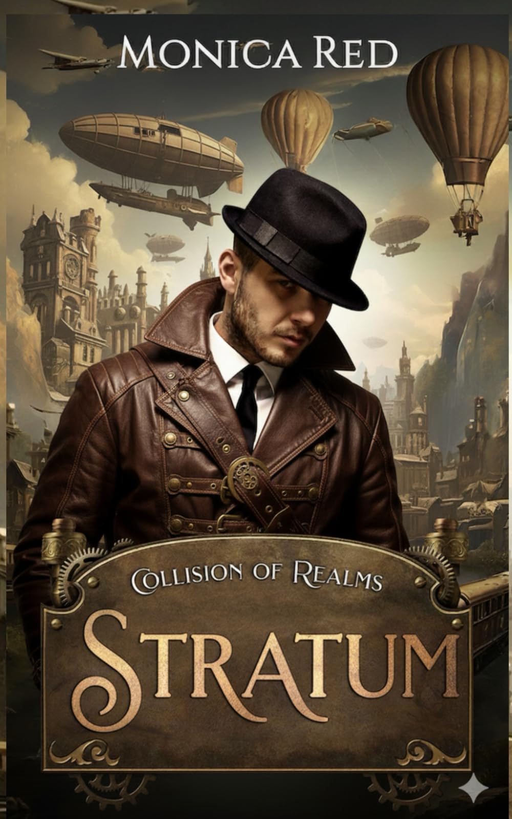 Stratum: Collision of Realms (Collision of Realms: A Steampunk Adventure of Conspiracy and Colliding Worlds)