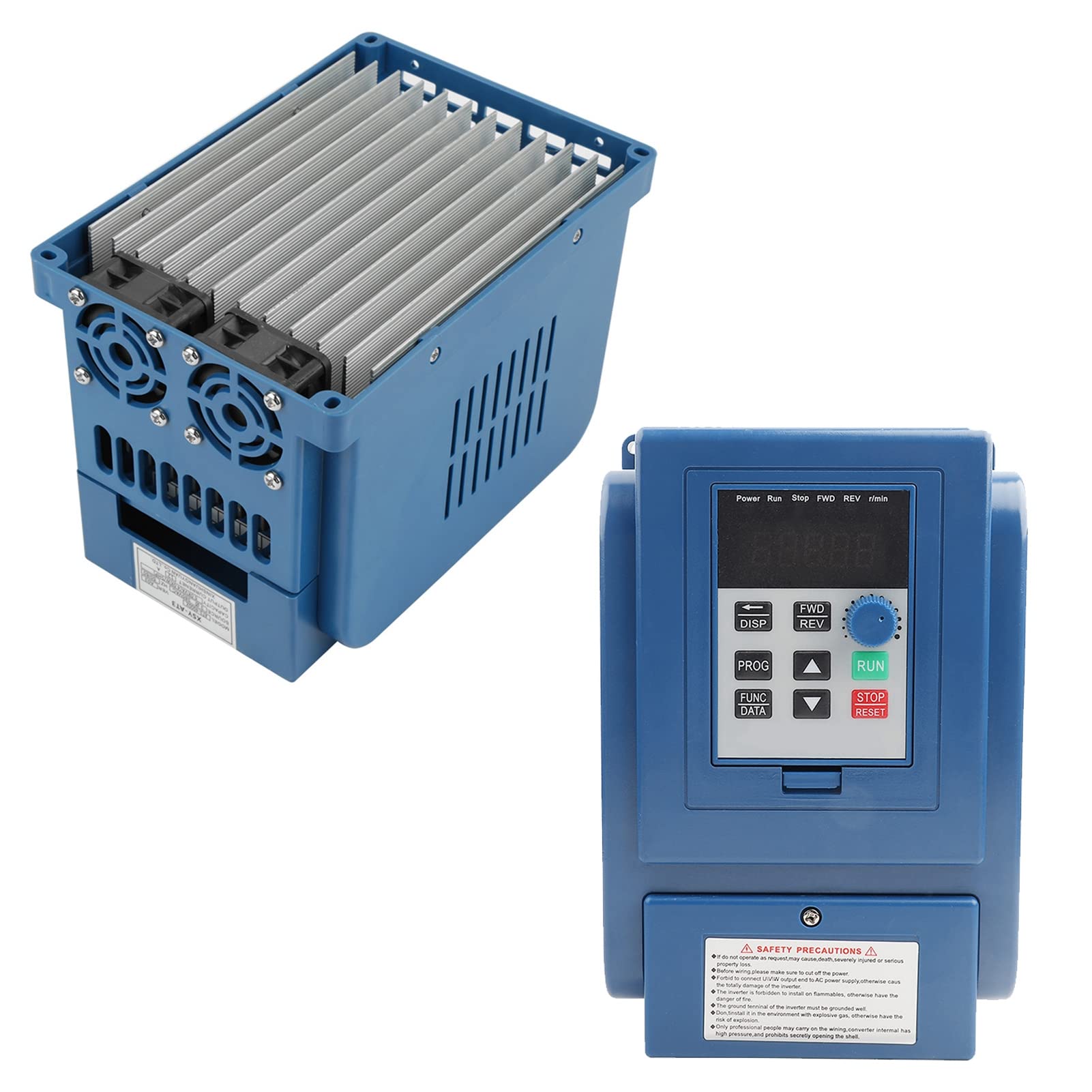 AT3-4000X Variateur de Fréquence, Contrôleur de Vitesse pour Moteur AC triphasé 4 KW, Haute Performance avec Grand Dissipateur Thermique