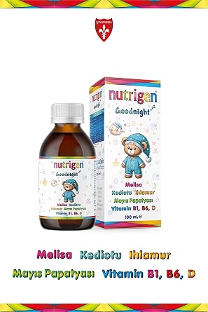 Nutrigen Goodnight Lemon Balm, Valerian, May Daisy, Linden and Vitamins