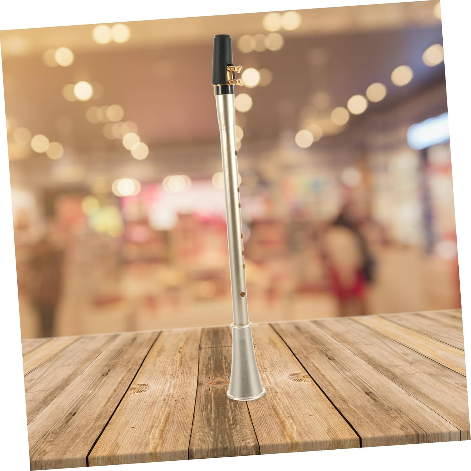 Professional Beginner Clarinet in Lightweight Simple Woodwind Instrument for Practice and Performance with Craftsmanship and Sweet Resonant Sound Quality