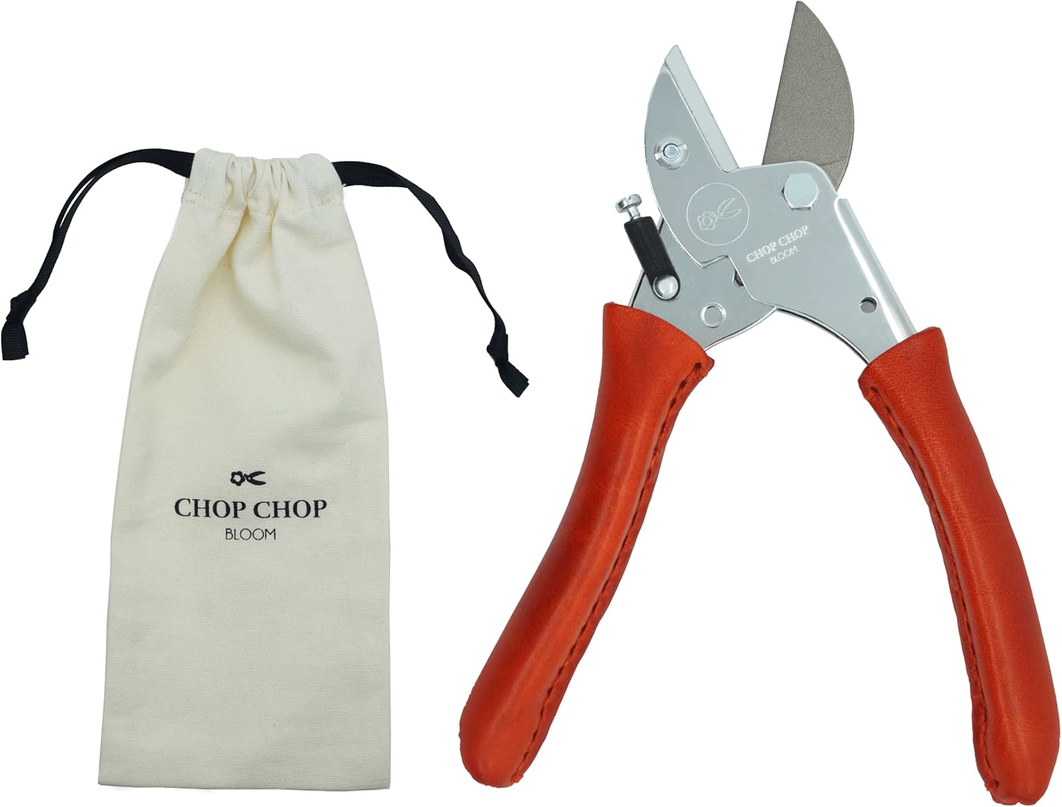 Premium garden shears - Busy Lizzy | 100% produced in Germany | Prime and durable with hand-stitched leather handles | Pack of 1