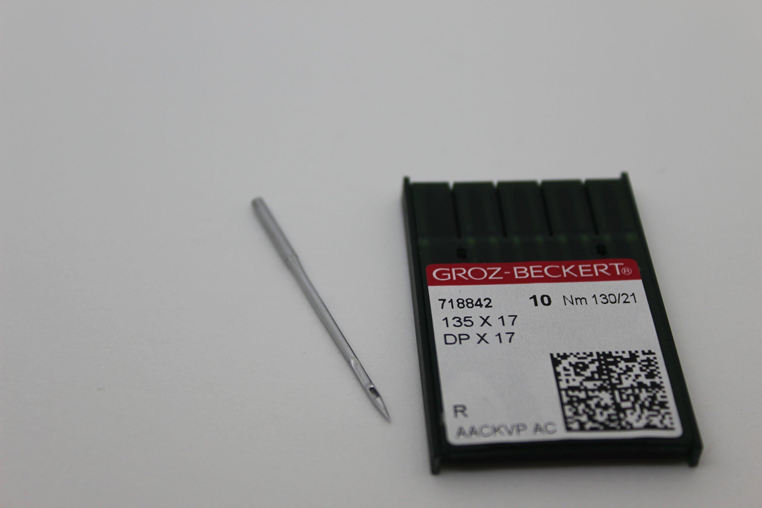 Groz Beckert 135X17, DPX17 Walking Foot Industrial Sewing Machine Needles Size 130/21 Packet 10