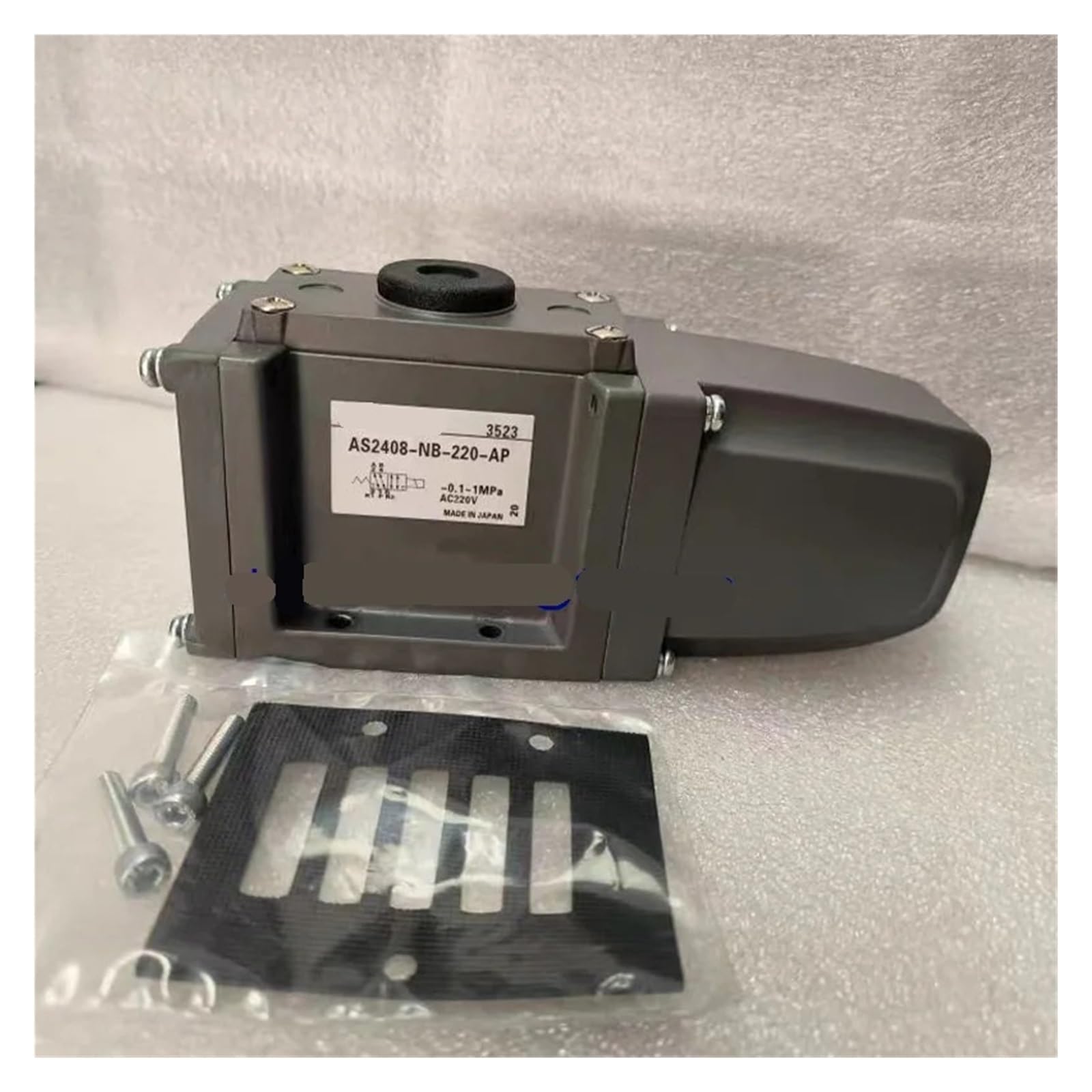 ZBWZXBDJ 1pcs Solenoid Valve AS2408-NB-220 AS2408-NB-110 AS2408-03-220 AS2408-03-110(AS2408-NB-110)
