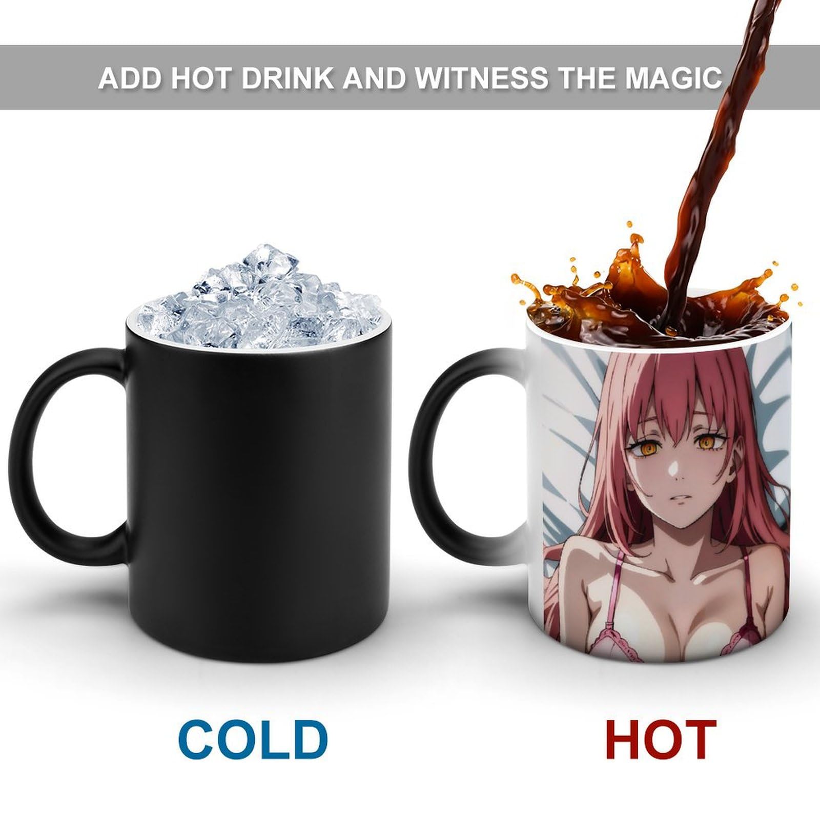 チェンソーマン デンジの妄想温感マグ マグカップ JF2023 レゼ マキマ