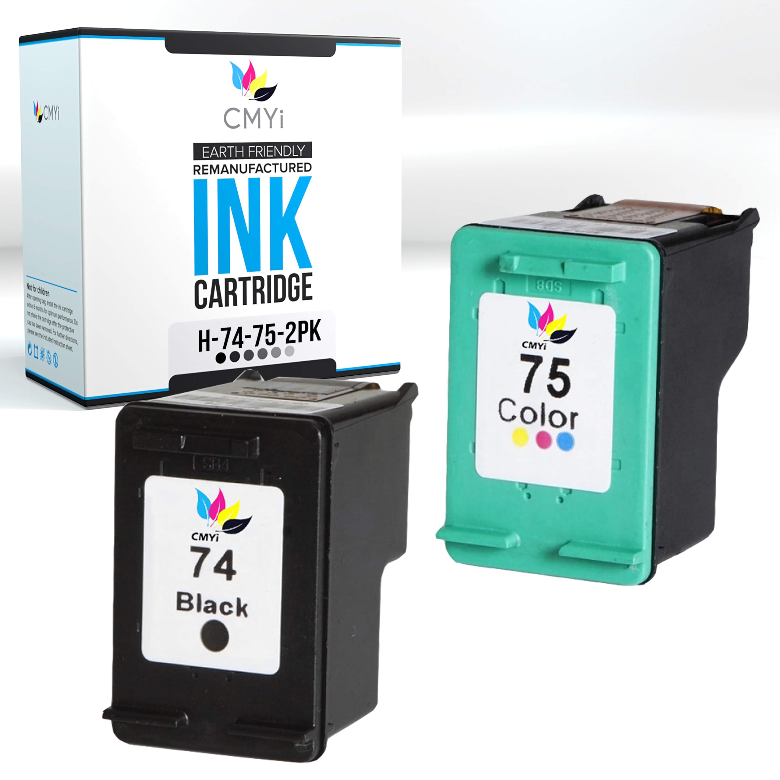 Amazon.com: CMYi 74 75 Replacement Combo Pack Ink Cartridges for