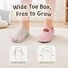 Zapatillas antideslizantes para niños pequeños ATHMILE, cálidas de vellón de oso, tipo calcetín, ligeras, para interior y exterior, para caminar en casa, viajes, regalo para niños y niñas 7