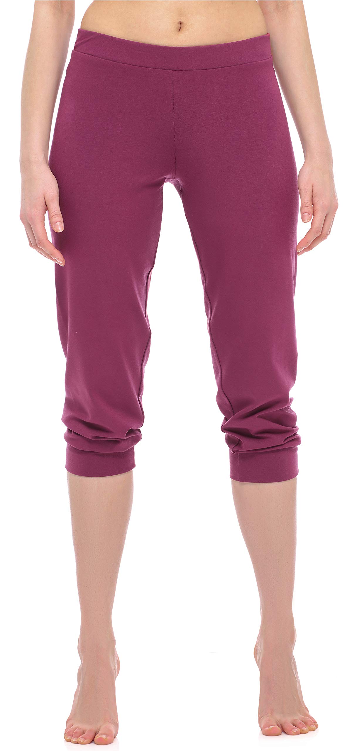 Merry Style Kurze Hose Damen Bequeme und leichte 3/4 Hose Damen perfekt Caprihose für Freizeit Yoga Sport MS10-261