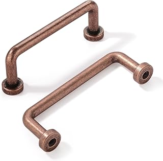 Antique Copper Cabinet Pull - 80267, 3 in (76 mm) · Zinc Alloy · 10-Pack