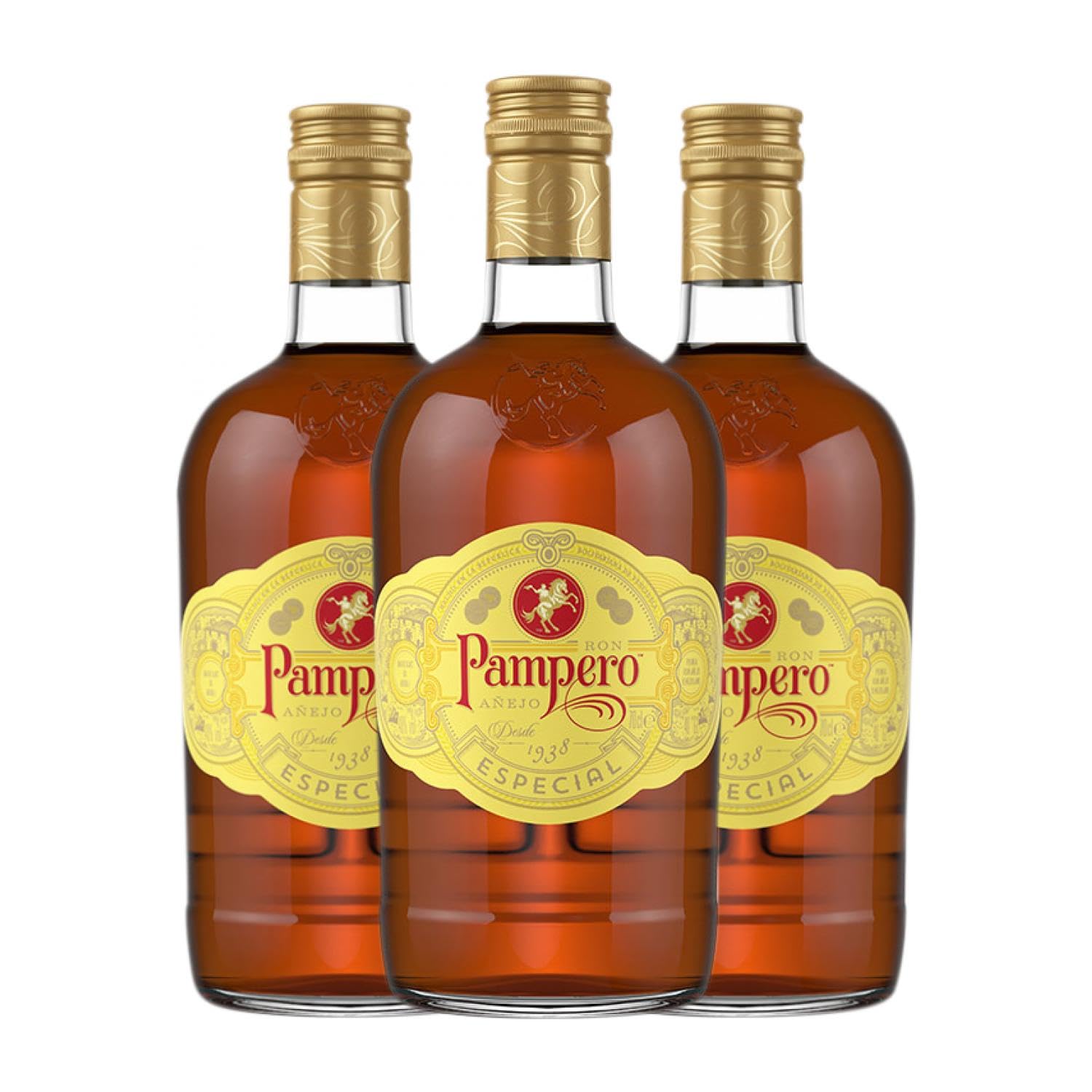 Ron Pampero Añejo Especial 70 cl (Caja de 3 Botellas de 70 cl)