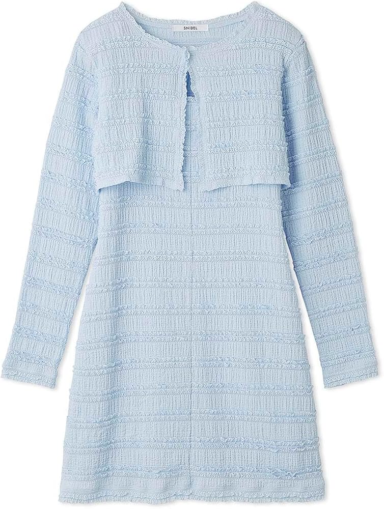 Amazon.co.jp: [スナイデル] カーデセットカットレースワンピ