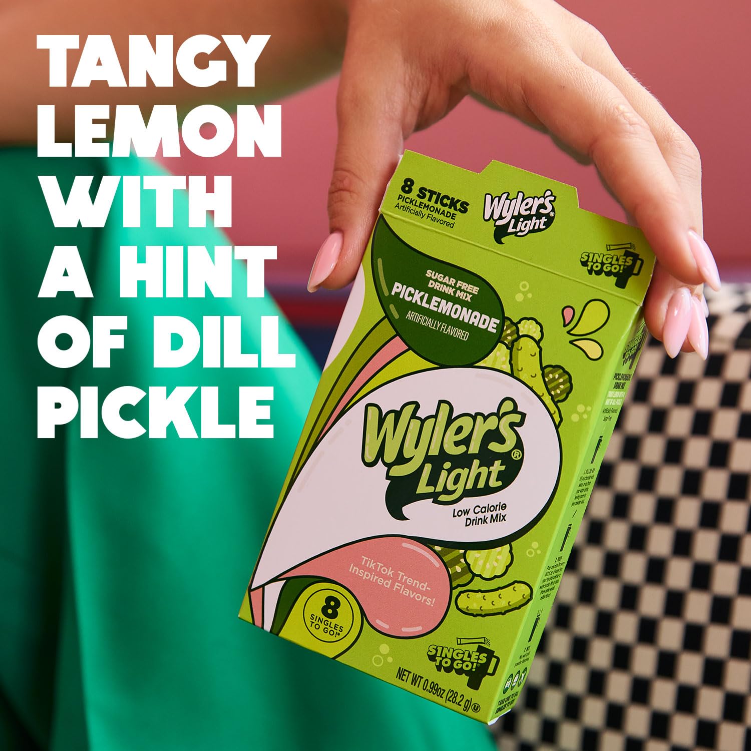 Wyler's Light Singles To Go Water Drink Mix, Picklemonade, 96 Packets image 4