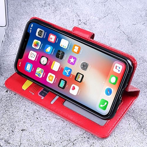 Miniatura 10 de Funda con purpurina para Oneplus 8 con protector de pantalla de vidrio templado y ranura para tarjetero con función atril de cuerpo completo