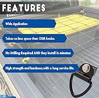 Vista 5 de 6 accesorios para riel de cama para Toyota Tacoma y Toyota Tundra