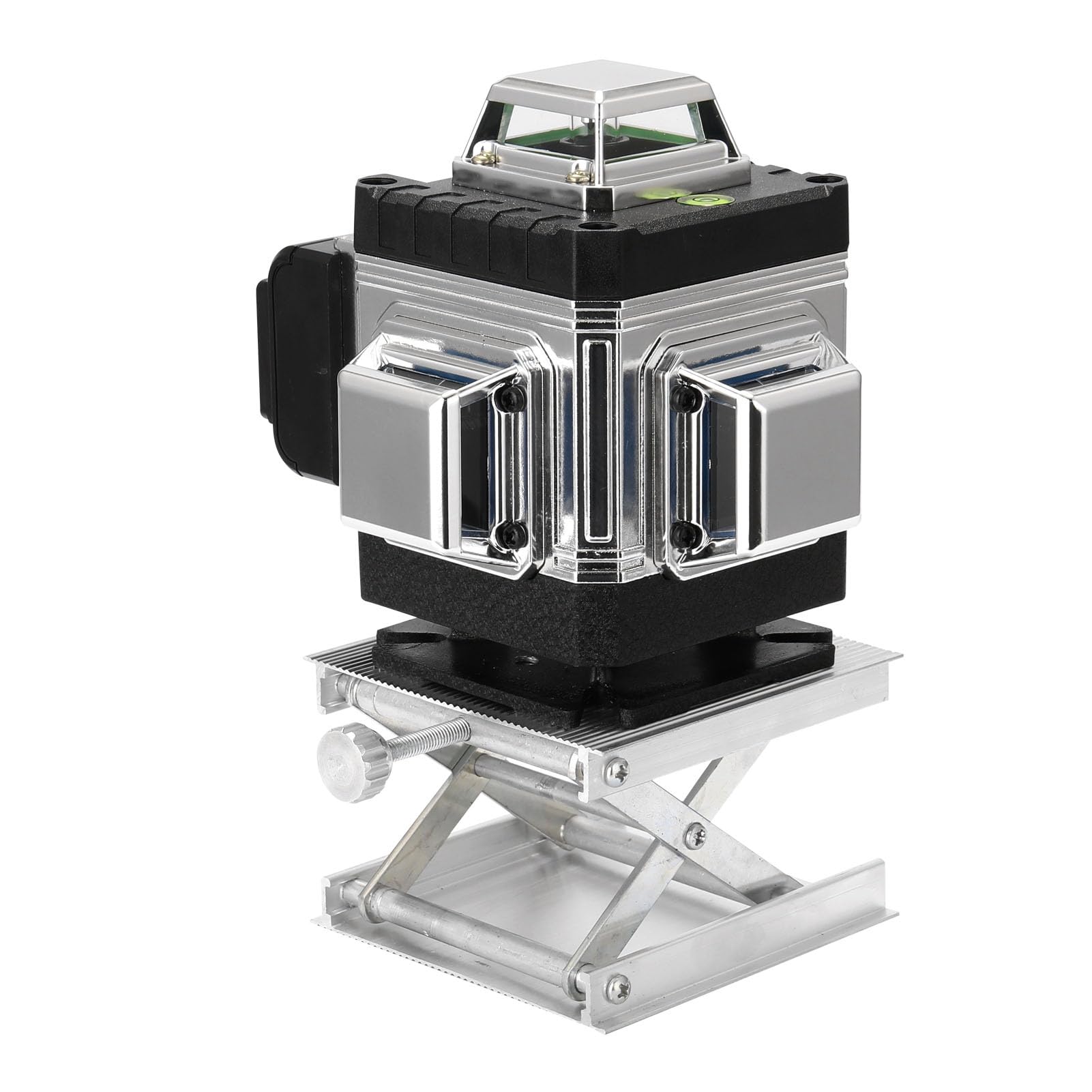 Nivel láser kit barra de extensión para nivel láser set de barra extensible 16 líneas autonivelante 360° vertical horizontal con trípode ajustable y control APP BT (Multicolor)