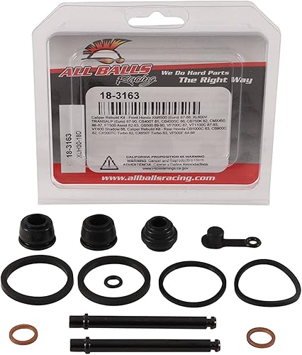 Miniatura 3 de Kit de reconstrucción de pinza delantera All Balls Racing 18-3163 compatible conreemplazo para Honda CB 900 Custom 82