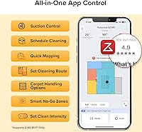 Vista 7 de roborock Q7 M5 Robot Vacuum and Mop Combo, 10,000Pa HyperForce Suction, Robotic Vacuum Cleaner, Dual Anti-Tangle System, APP-Controlled Mopping