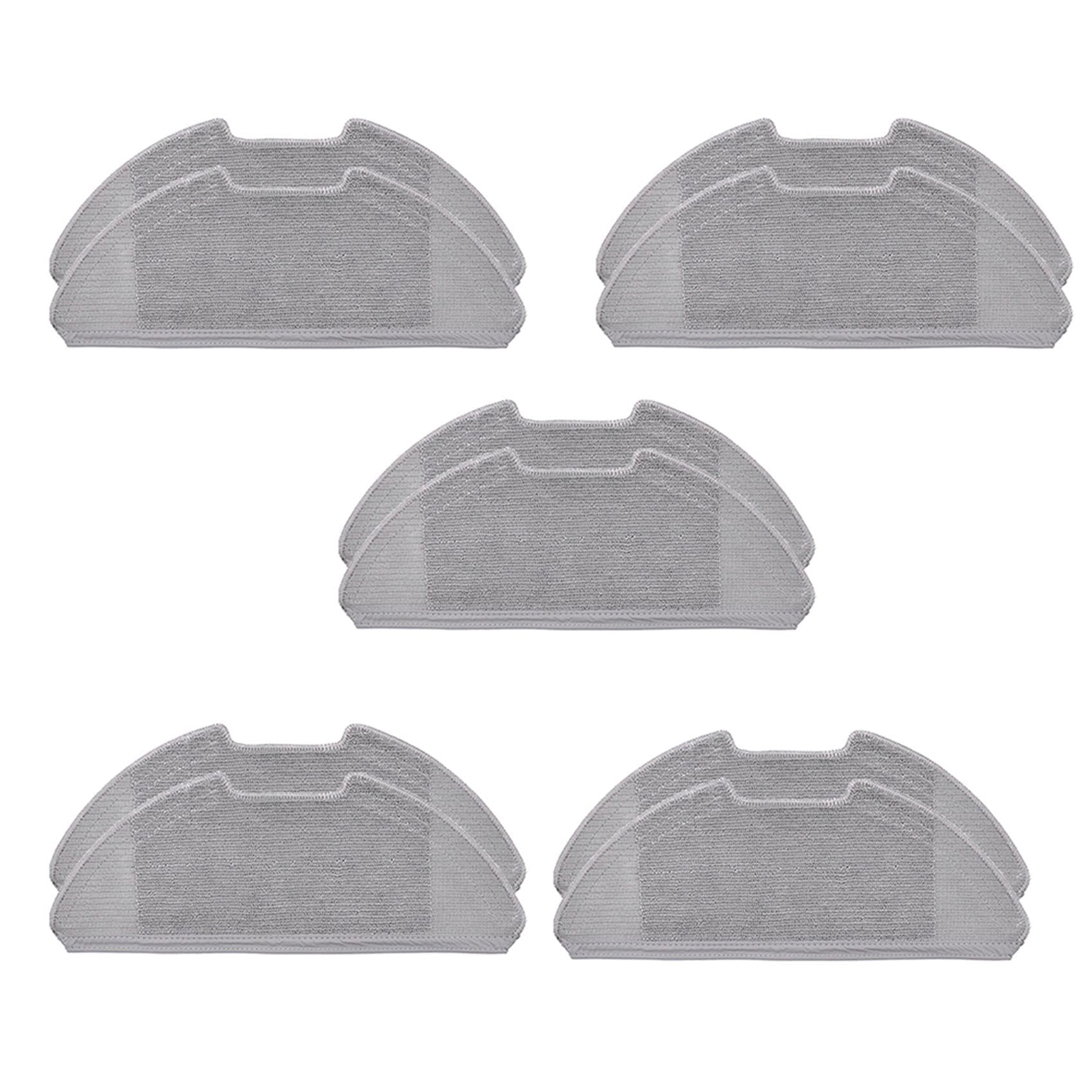 Hndhbfgrt 10x Washable Mop Cloth Rags Pad for Mi Robot Vacuum-Mop 2 Lite/Pro/MJSTL/MJST1SHW Robot