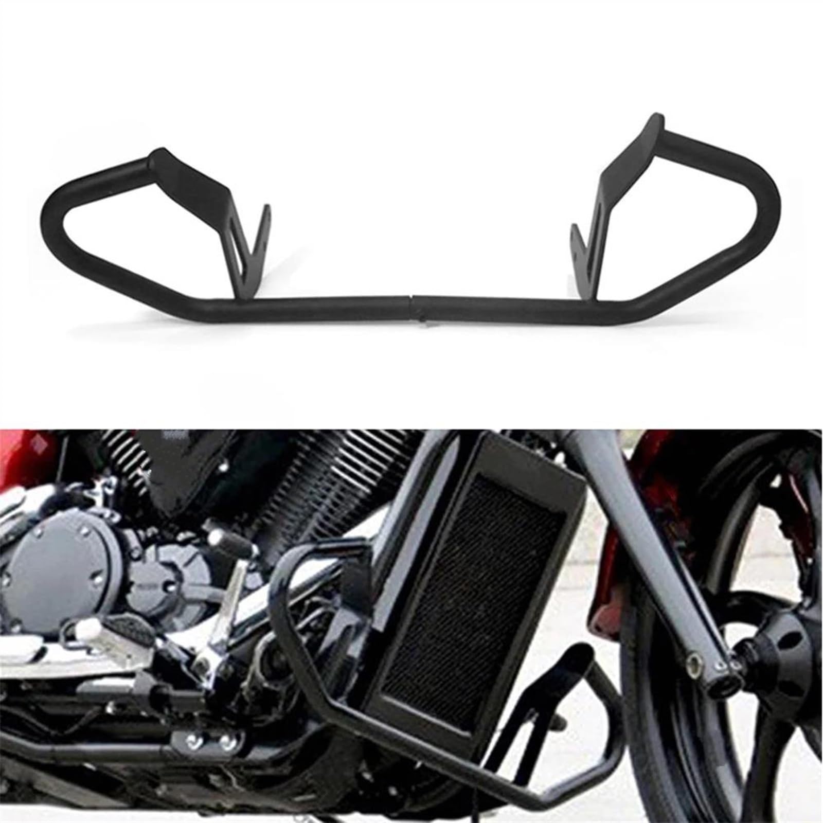 Barre di Protezione del Motore Moto Autostrada Motore Protezione Paraurti Crash Bar Stunt Gabbia Telaio Protector per Yamaha Stryker XVS 1300 XVS1300 2011-2023