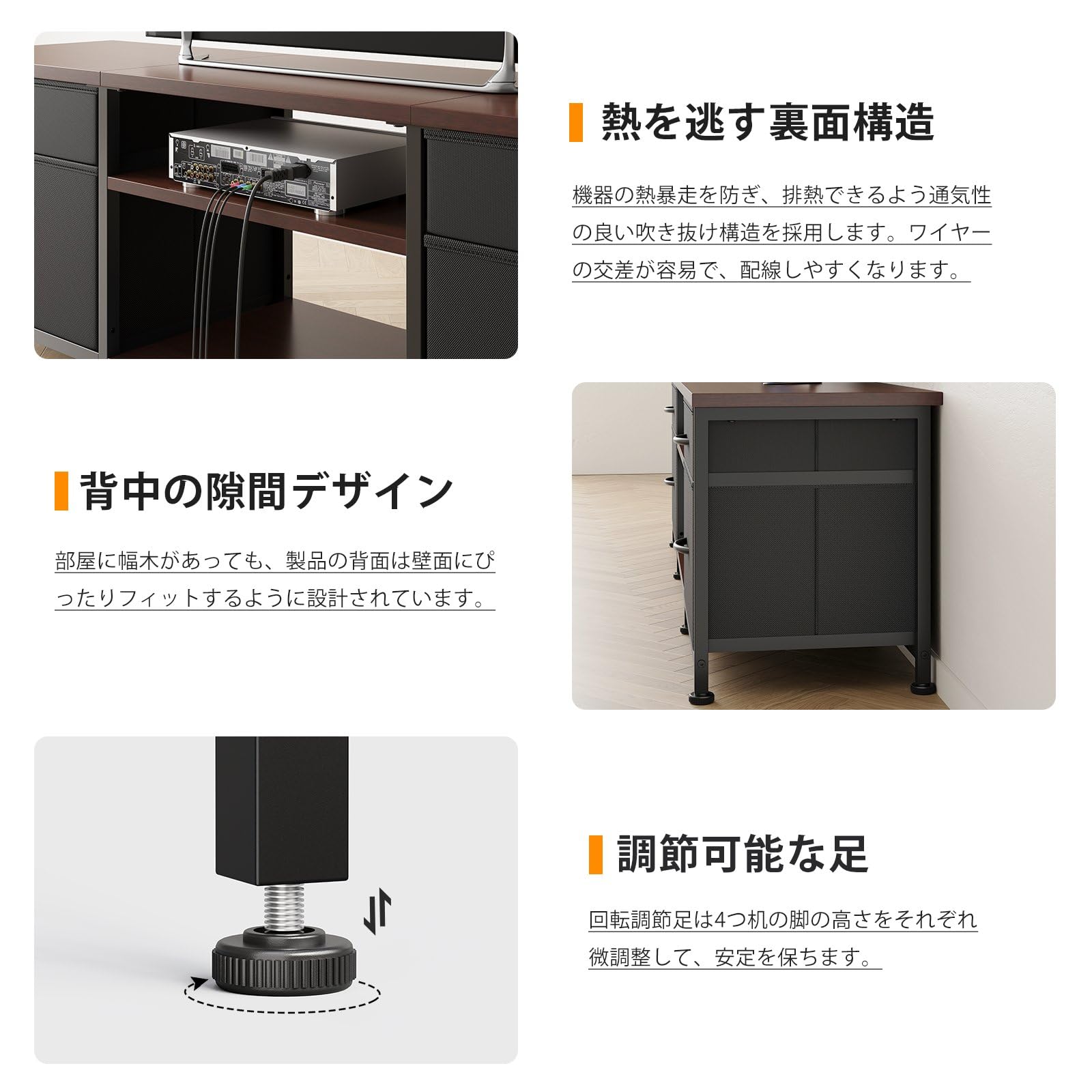 Amazon｜YeTom テレビ台 テレビボード 収納テレビ台 ローボード テレビ