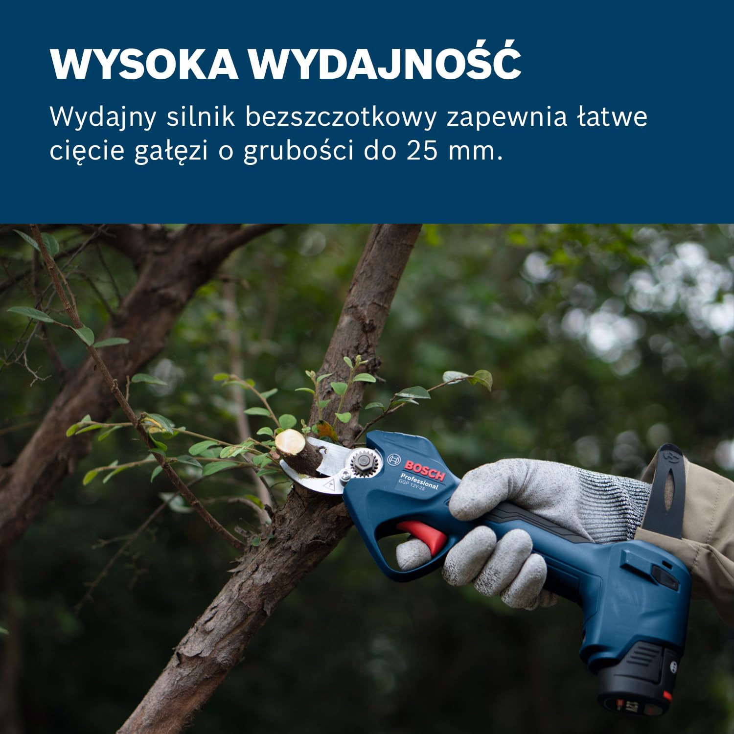 Bosch Professional 12V System Sekator GGP 12V-25 (do 4 500 cięć na jednym cyklu ładowania akumulatora, silnik bezszczotkowy, średnica cięcia 25 mm)