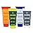 Mando Mini Body Wash - 24 Hour Odor Control - Removes Odor Better than Soap - 1.5 Ounce Tubes (Pack of 4, in 4 scents: Bourbon Leather, Pro Sport, Mt Fuji, Unscented)